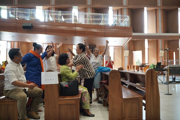 gegap gempita kemenangan PAKAI